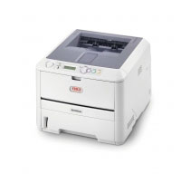 OKI B430dn - Impresora - B/W - duplex - LED - Legal, A4 - 1200 ppp x 1200 ppp - hasta 28 ppm - capacidad: 300 hojas - paralelo, USB, 10/100Base-TX (43984925)
